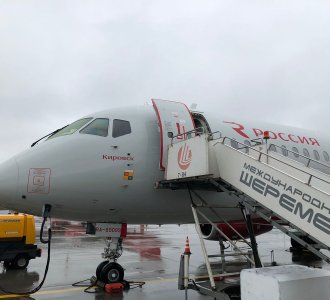 Самолет одной из российских авиакомпаний получил имя «Кировск»