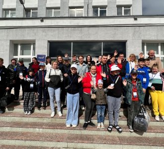 11 детей работников «Олкона» отправились в лагерь «Good Win»