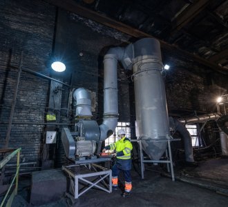 «Олкон» обновил систему аспирации в сушильном комплексе дробильно-обогатительной фабрики